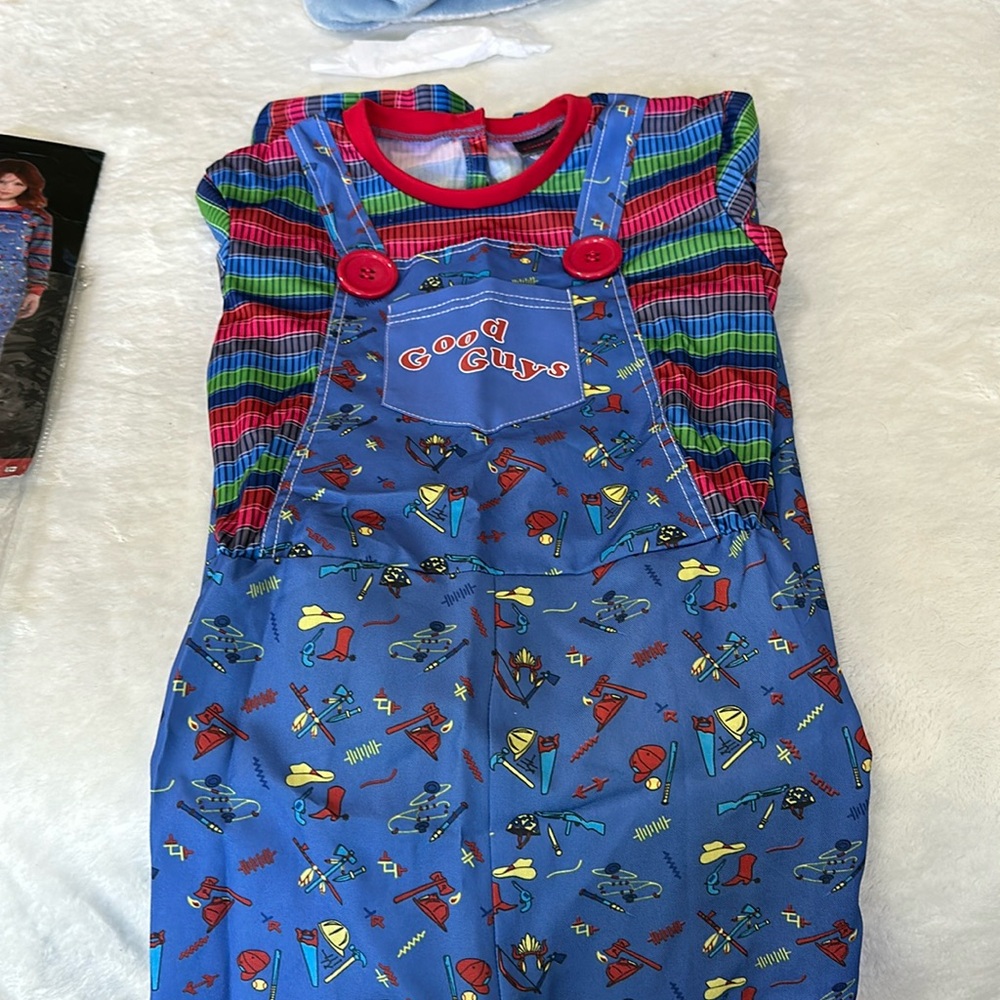 Kids Chucky jumpsuit. Worn once.
